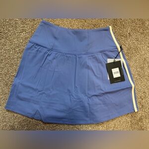 Spiritual Gangster large Blue/purple Coco Active Skirt skort NWT